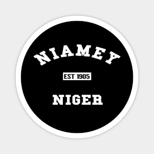 🌍 Niamey Niger Africa Strong, Established 1905, City Pride Magnet